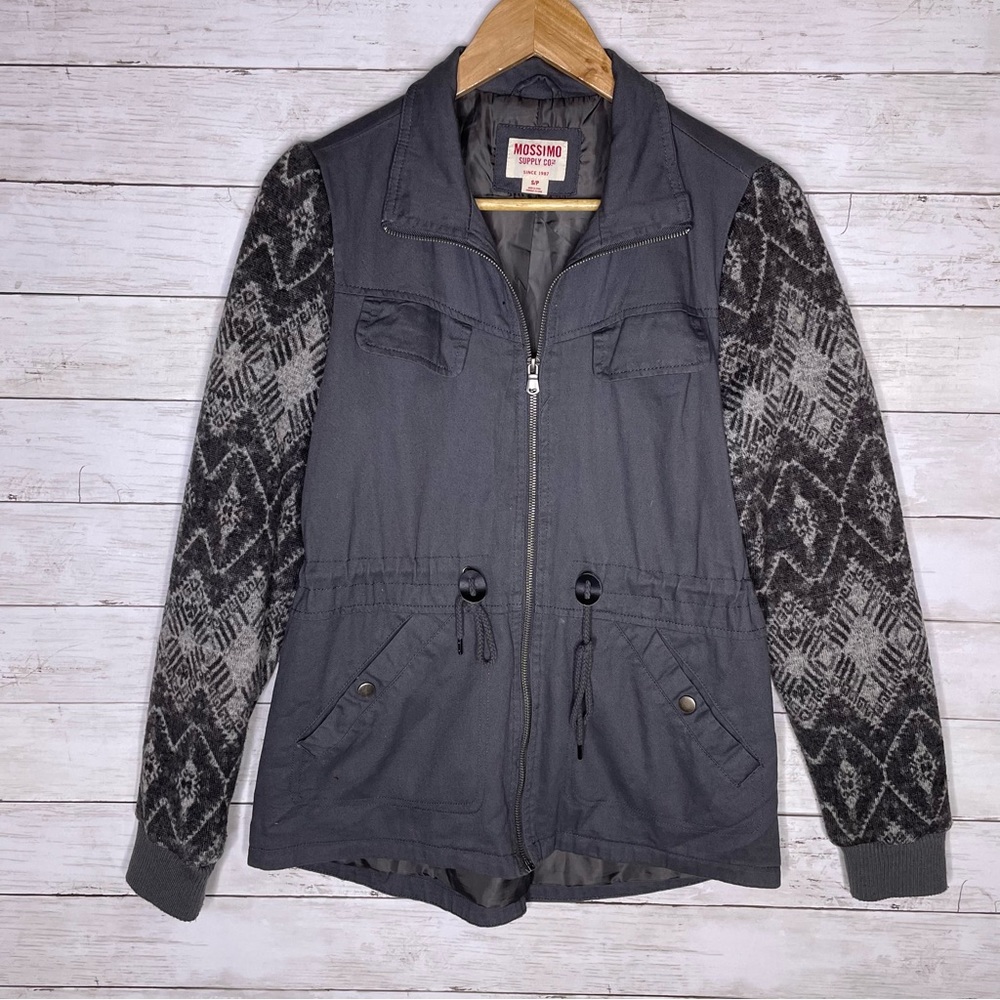Mossimo Aztec Boho Utility Jacket - Picture 2 of 4